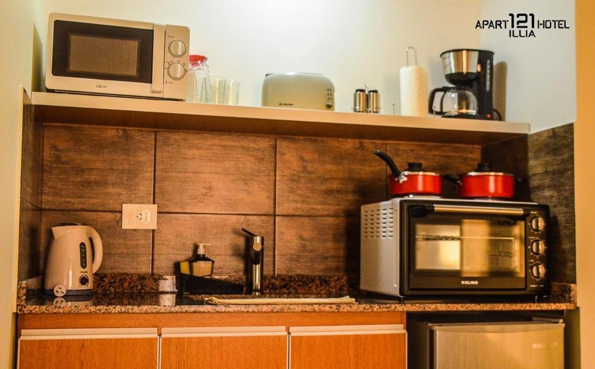Illia 121 Apart Hotel Neuquén المظهر الخارجي الصورة