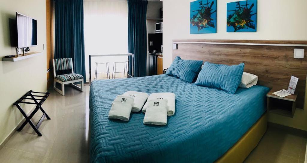 Illia 121 Apart Hotel Neuquén المظهر الخارجي الصورة